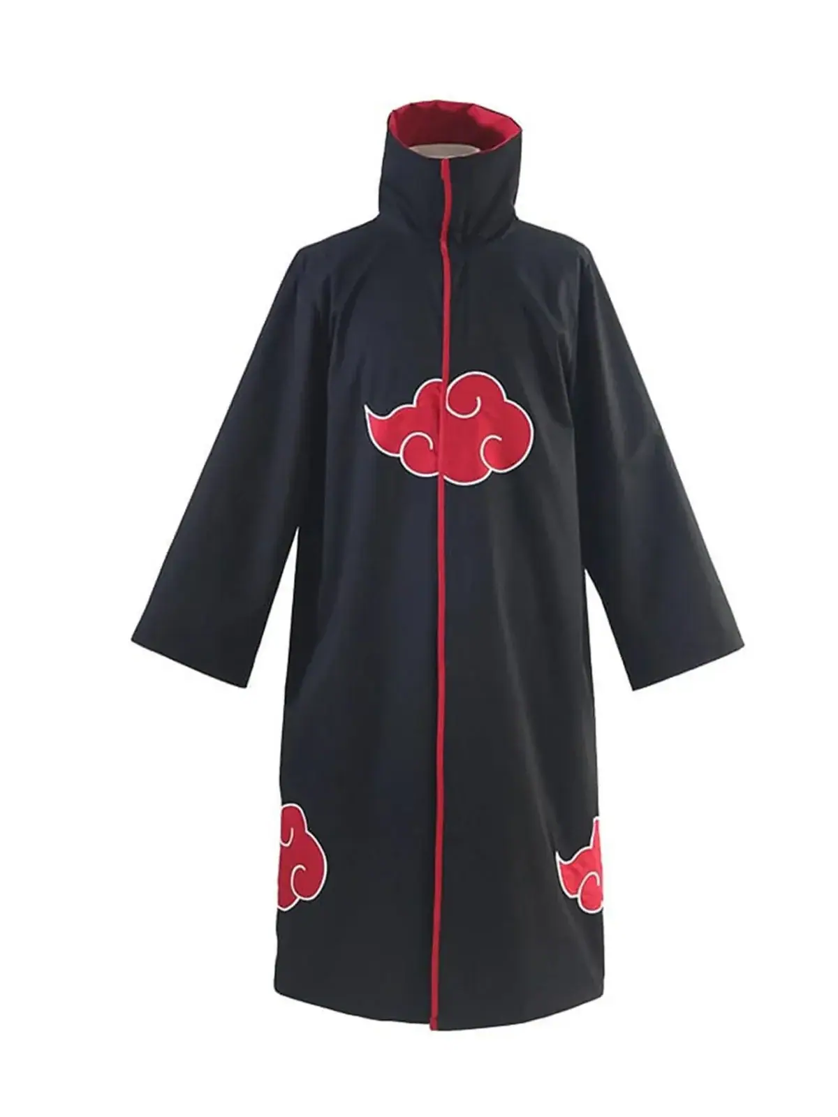 Akatsuki Red Cloud Robe – Unisex Cosplay Costume – Naruto