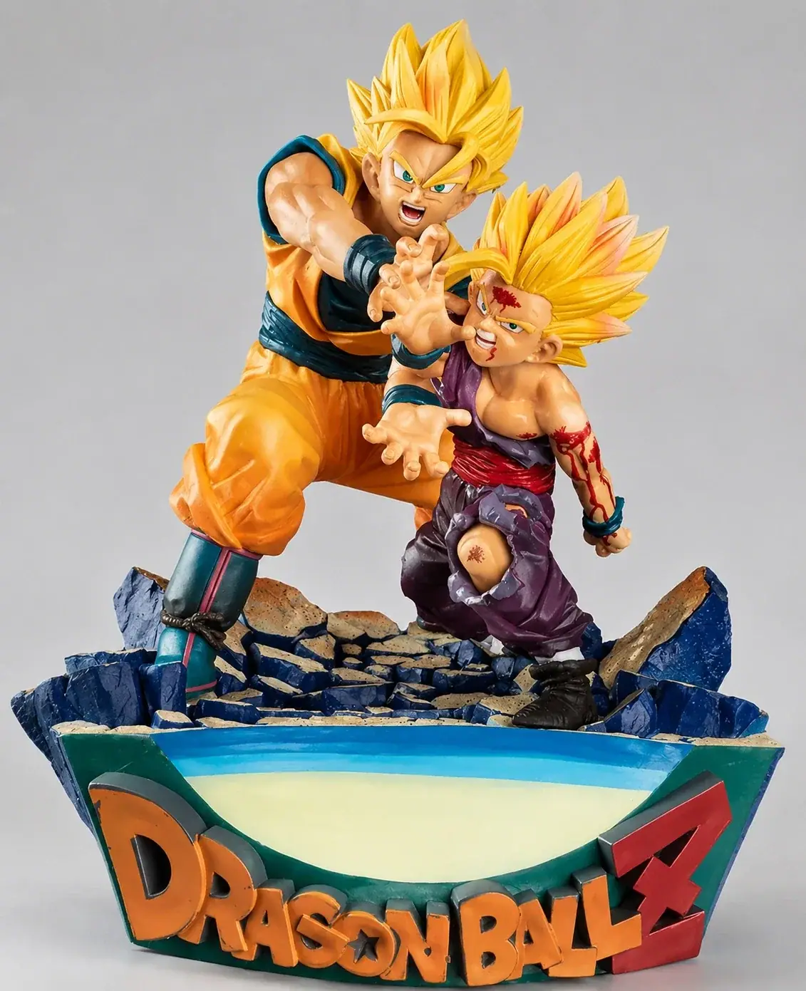 Goku & Gohan Father-Son Kamehameha Figure – Dragon Ball