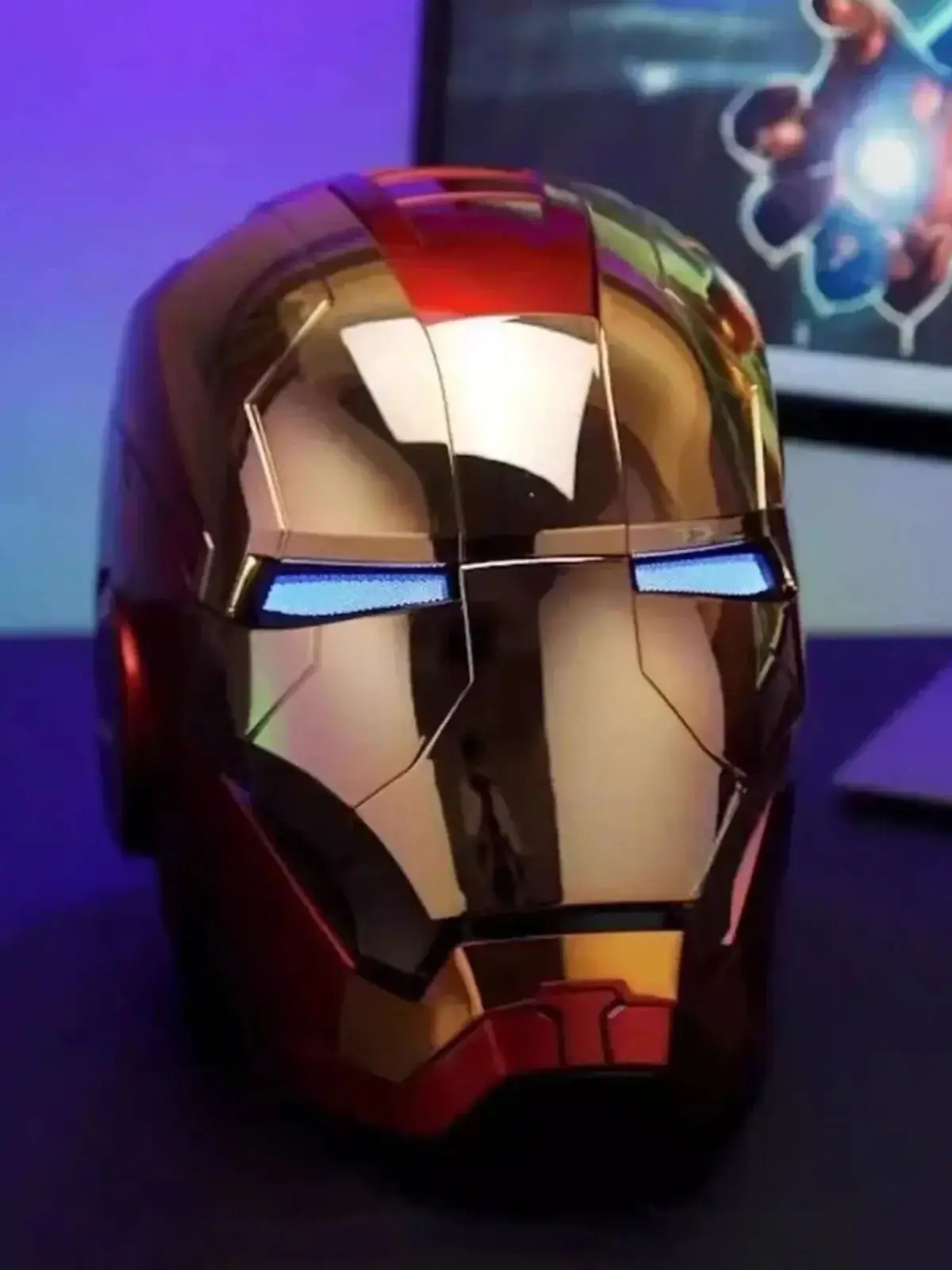 Iron Man Helmet – Touch & Voice Control with Lights – Marvel