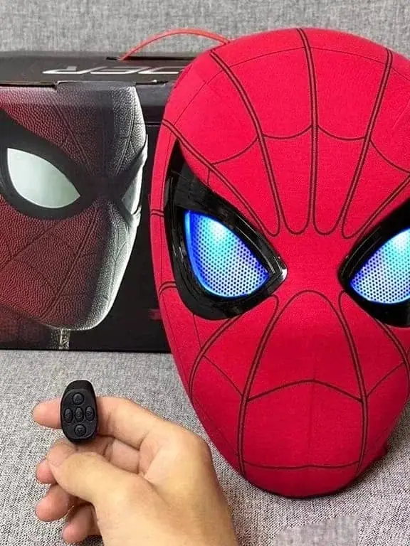 Spider-Man LED Mask with Blinking Eyes – Marvel