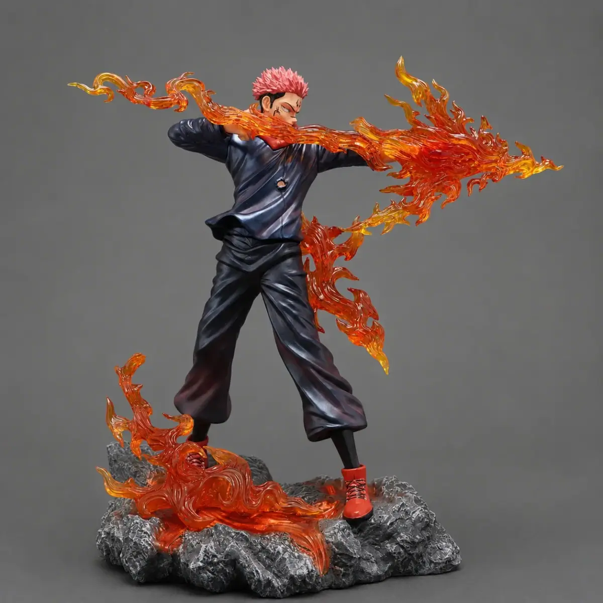 Ryomen Sukuna Flame Statue – Jujutsu Kaisen