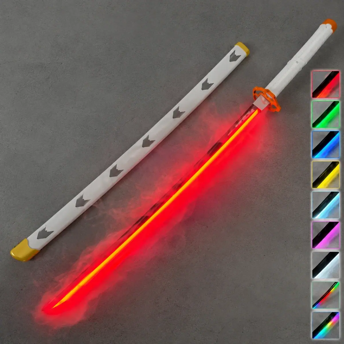 Rengoku Mist-Effect Light-Up Sword – Demon Slayer