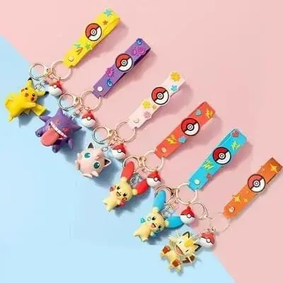 Pokémon Rubber Key Ring – Pokémon