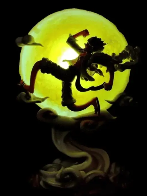 Gear 5 Luffy Moon Lamp – Small – One Piece