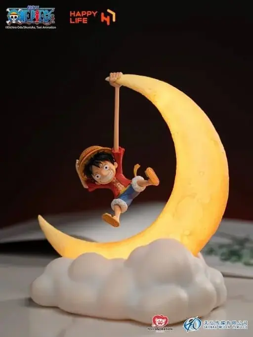 Magnetic Floating Luffy Moon Lamp – One Piece
