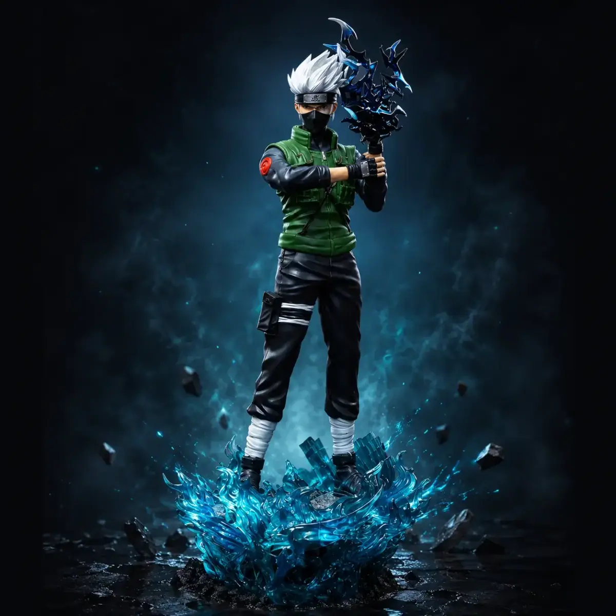 Copy Ninja Kakashi Light-Up Figure (40 cm) – Naruto