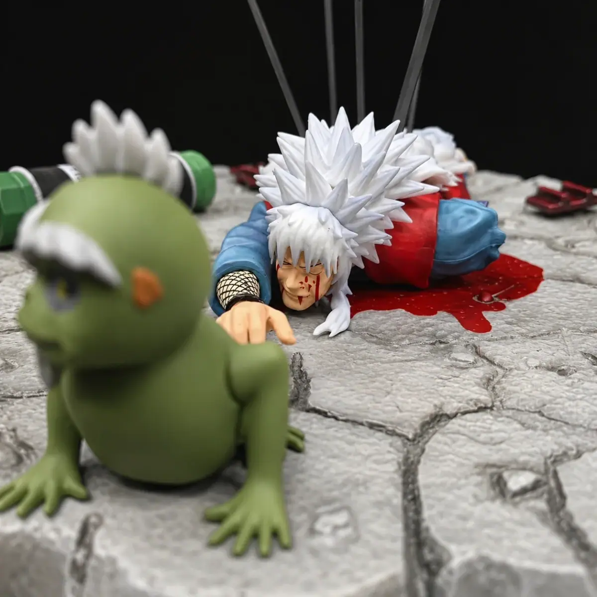Jiraiya's Final Battle Diorama – Naruto