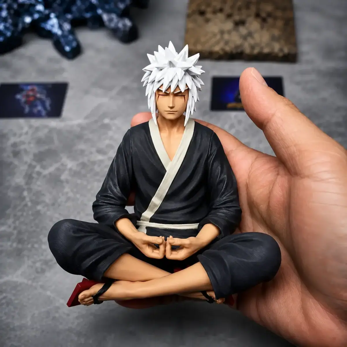 Meditating Jiraiya Figure – Naruto