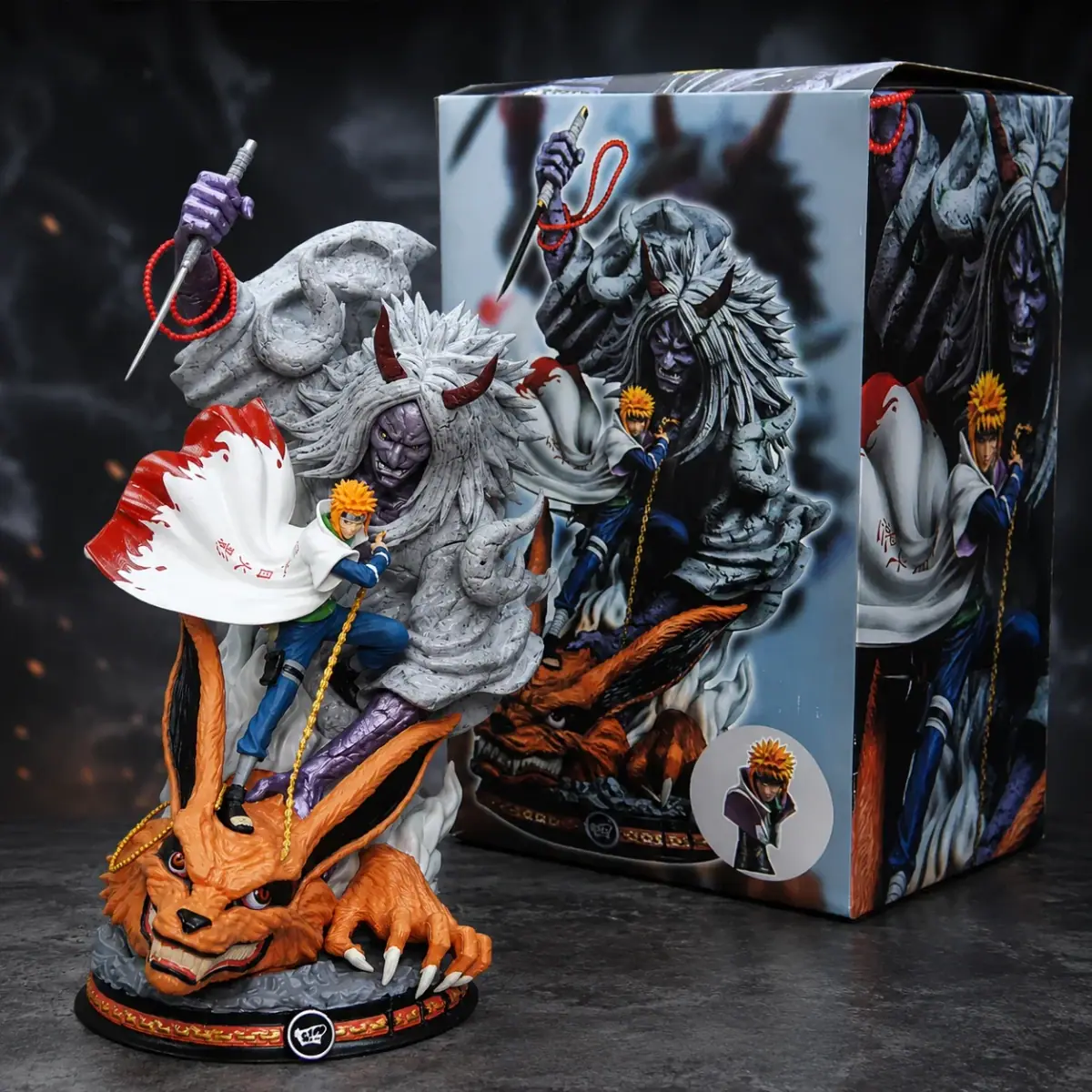 Minato Namikaze Reaper Death Seal Statue – Naruto