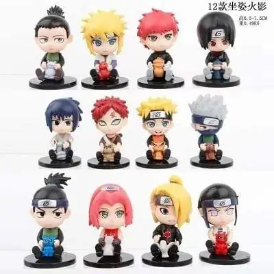 Team 7 & Friends Mini Collection (5–8 cm) – Naruto
