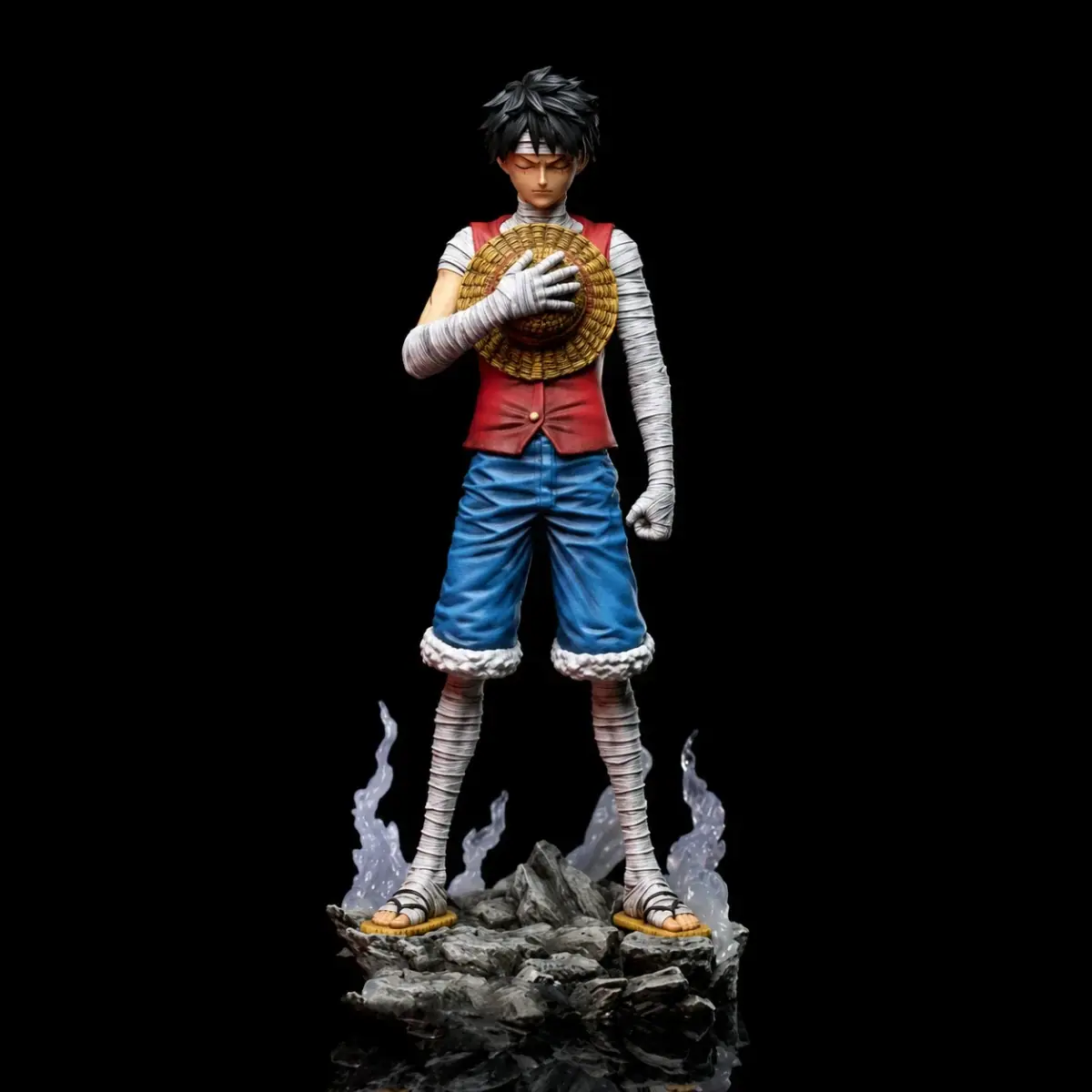 Luffy Post-War Bandaged Figure – One Piece