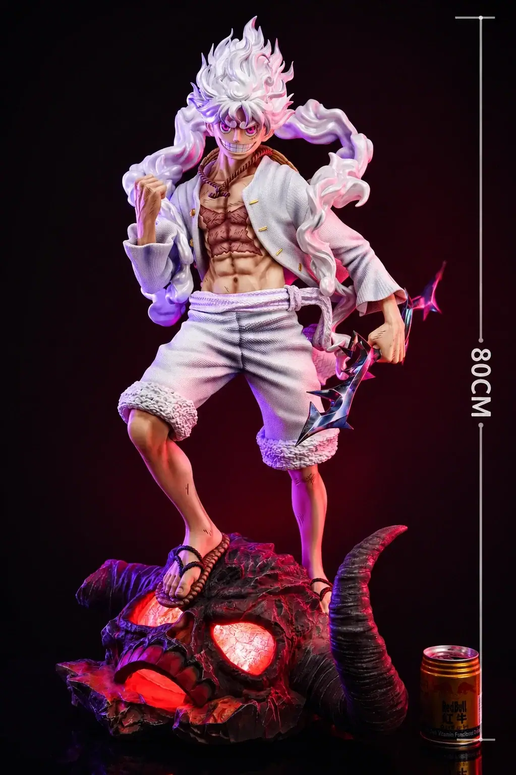 Nika Awakening Statue – Luffy in Gear 5 – One Piece