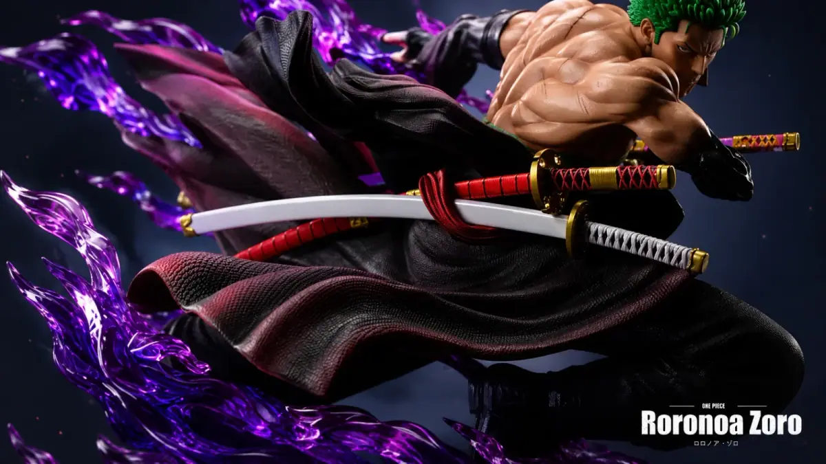 Roronoa Zoro Haki Slash Statue – One Piece