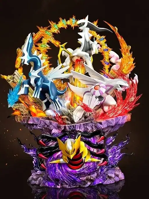Arceus, Dialga, Palkia & Giratina Legendary Statue – Pokémon