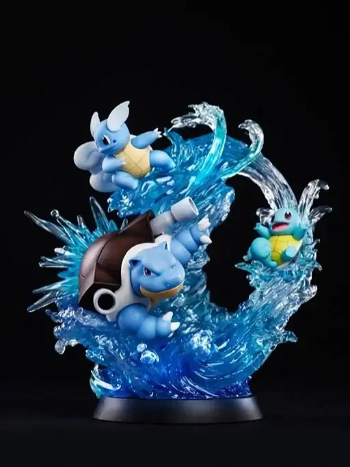 Squirtle to Blastoise Evolution Statue – Pokémon
