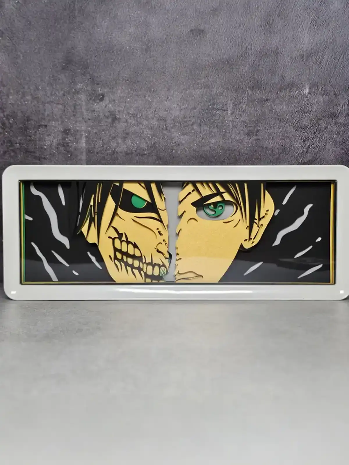 Eren Yeager LED Shadow Box with Remote – Attack on Titan
