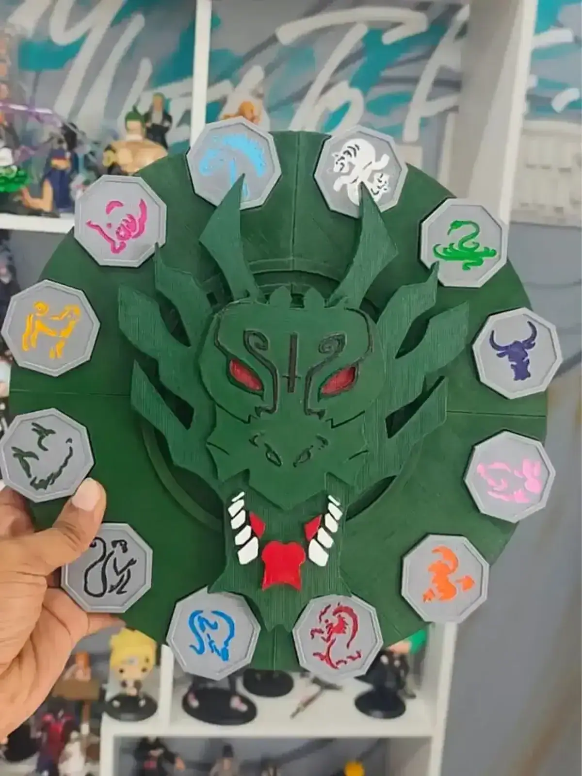 Jackie Chan Adventures Talisman Stones & Shendu Wall Mount – Jackie Chan Adventures